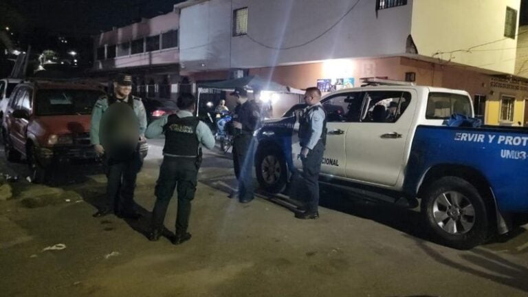 policía resulta herido enfrentamiento Las Brisas