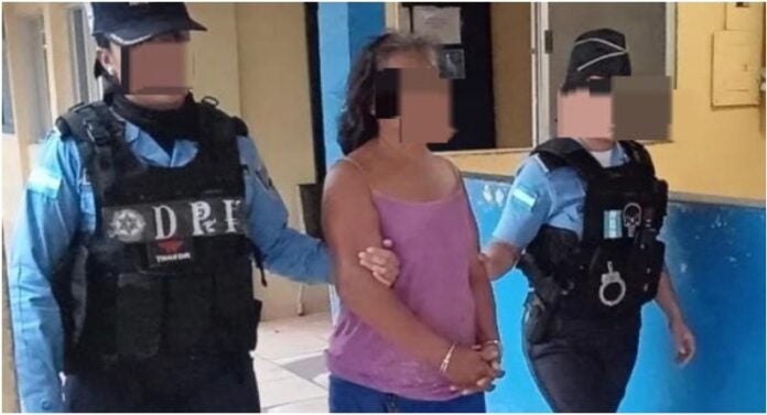 Mujer detenida