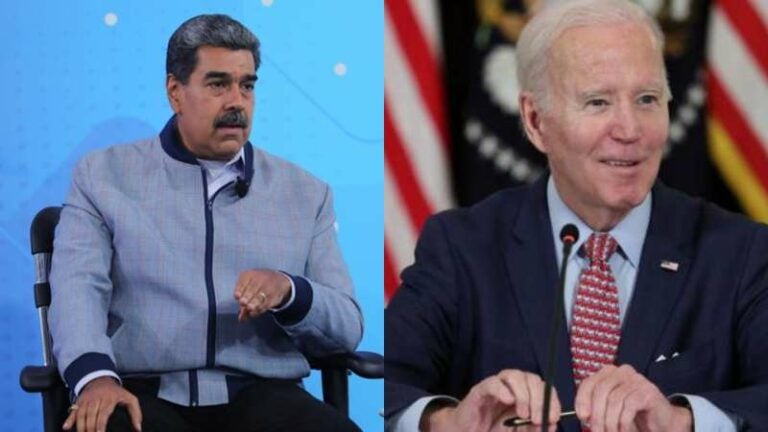 Maduro mensaje en inglés a Biden