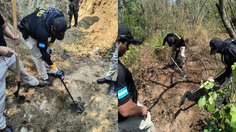 Continúan exhumaciones en cementerio clandestino en SPS