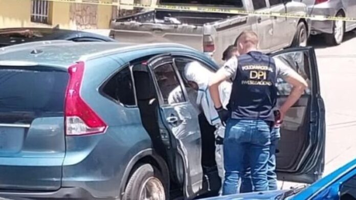 carro acribillar a un joven en TGU