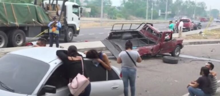 dos personas mueren colisión Comayagua