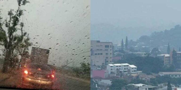 Lluvias leves y presencia de bruma pronostican para hoy martes