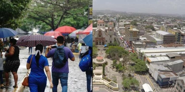 Lluvias débiles en zonas sur, noroccidente y centro; clima cálido en el resto del país