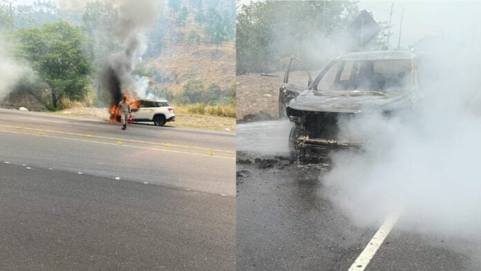 Incendio vehicular