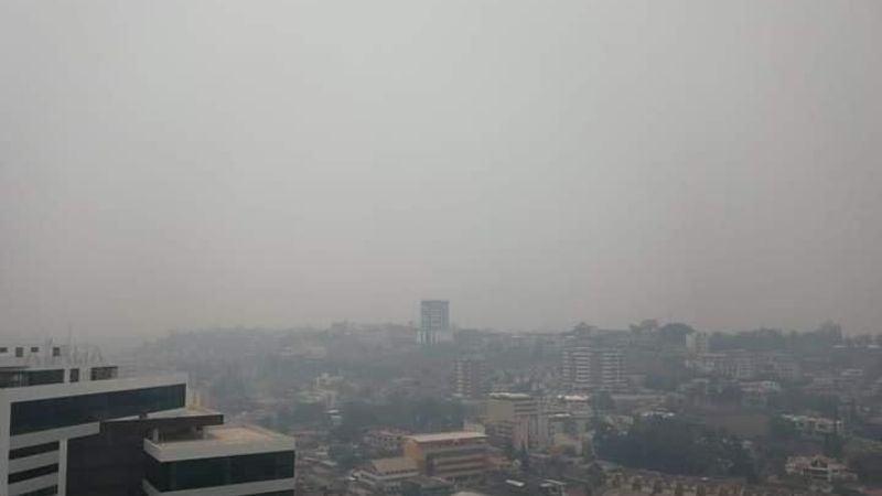 capa de humo Tegucigalpa