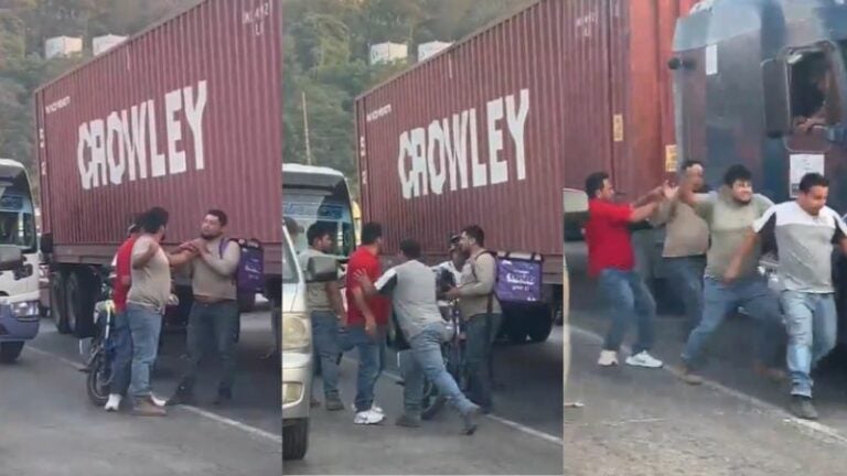 Ayudante de 'rapidito' y repartidor protagonizan pelea en Choloma