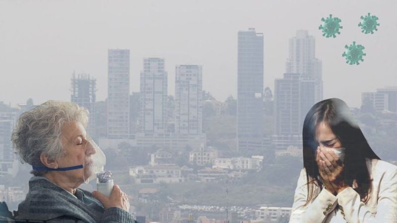 Contaminación en aire de Tegucigalpa