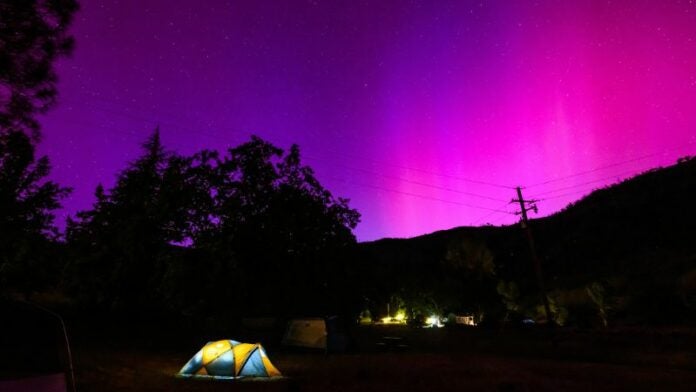 Auroras boreales tormenta solar