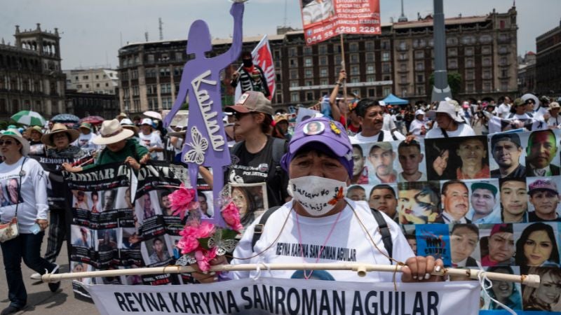 Marcha madres desaparecidos México