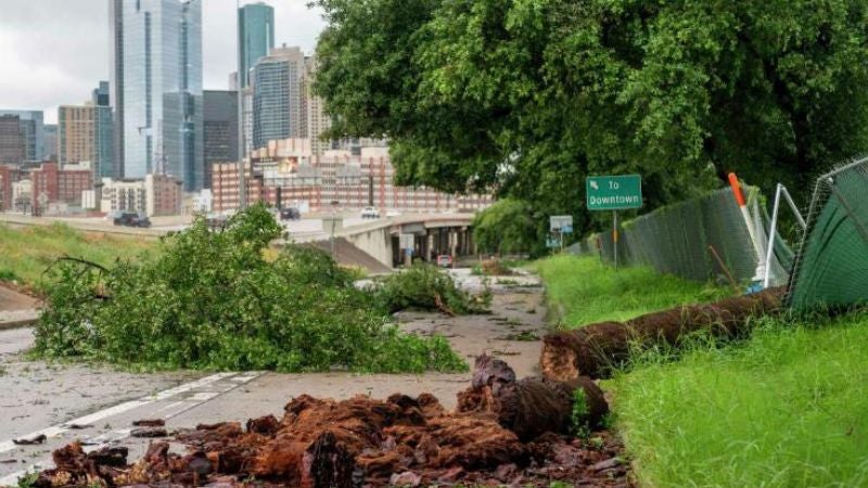 Tormenta en Houston 