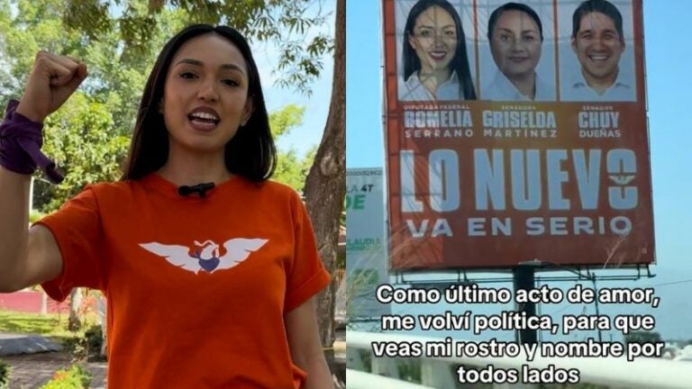 Mujer se lanza como diputada para que su ex vea su foto en toda la ciudad