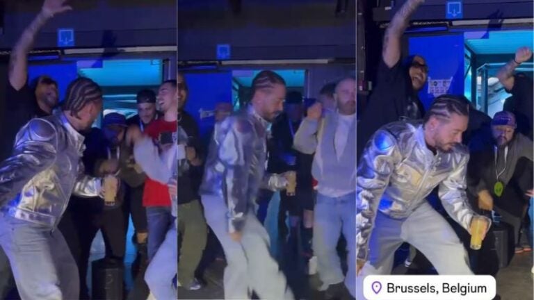 Al ritmo de "Sopa de Caracol" Jay Balvin presume sus mejores pasos de baile