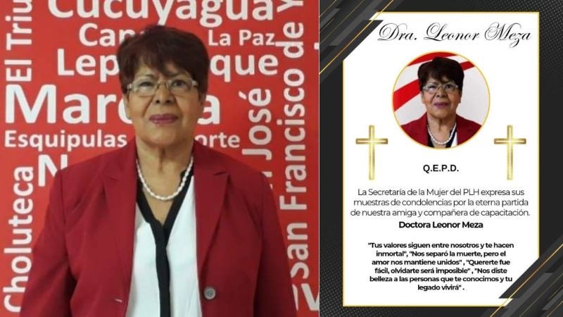 Fallece Leonor Meza