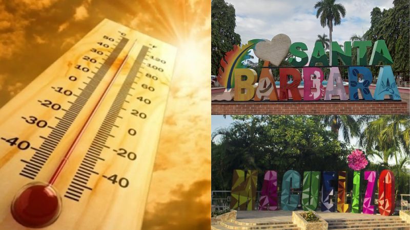 Municipios más calurosos de Honduras