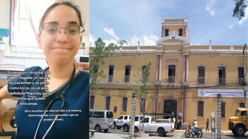 Doctora pide a conductores no utilizar sus bocinas afuera del Hospital San Felipe