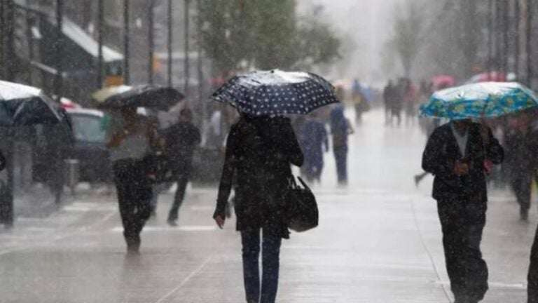 Precipitaciones dejarán una vaguada en el país este jueves y viernes