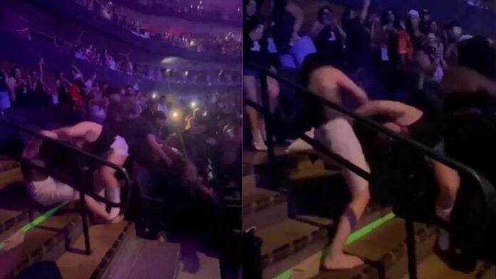 Pelea en concierto de Bad Bunny