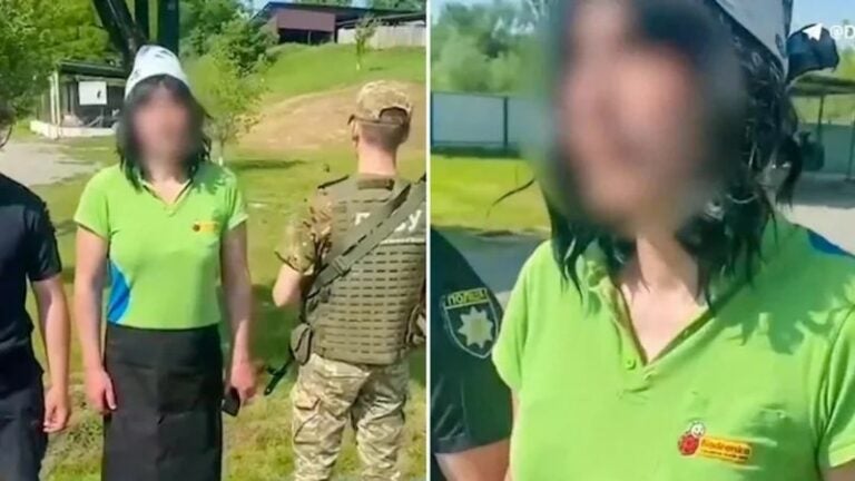 Ucraniano intenta huir de su país vestido de mujer para no ir a la guerra