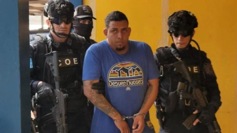 Dictan arresto provisional al extraditable Erick Fernando Raudales