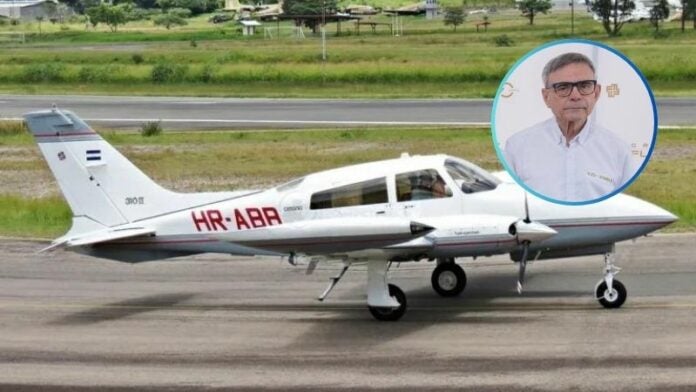 Empresario hondureño pierde la vida tras caerse su avioneta en Yoro