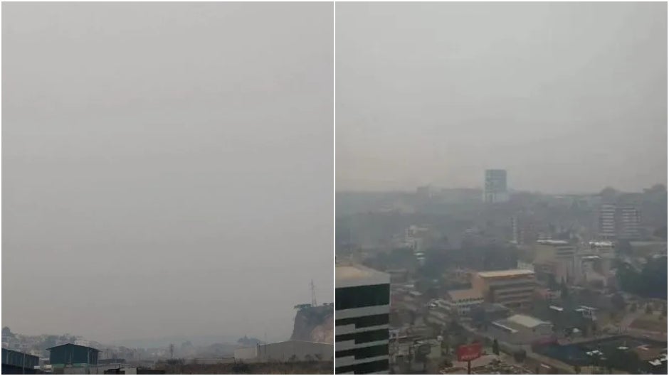 En Sps como Tegucigalpa, son las ciudades mayor afectadas con la presencia de la densa capa de humo en el aire. Han enfrentado niveles de contaminación "peligroso", según el portal encargado de la medición de la calidad del aire, IQ Air.