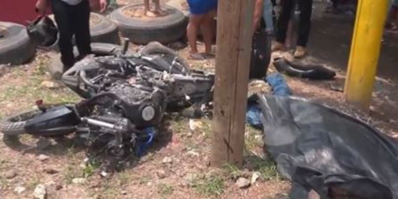 Motociclista fallece en accidente vial en carretera a Choluteca