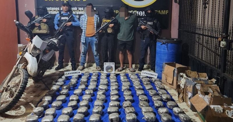 DIPAMCO decomisa casi L. 800 mil de supuesta droga en Choluteca