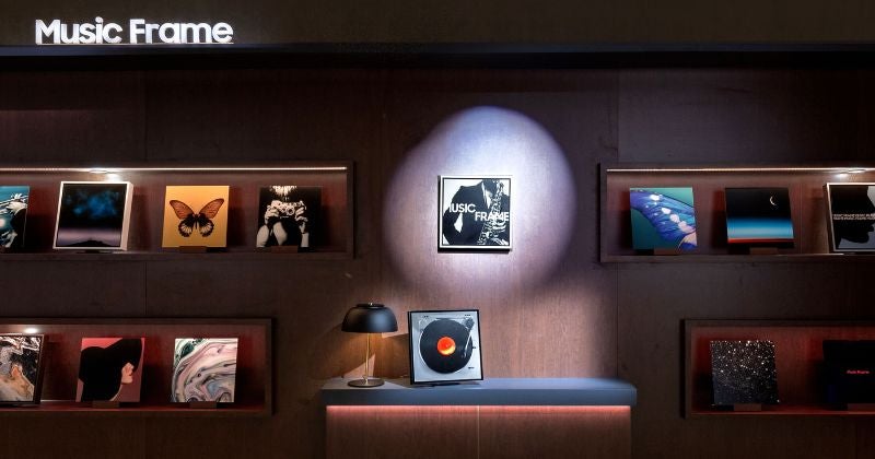 Samsung presenta Music Frame, su altavoz inteligente
