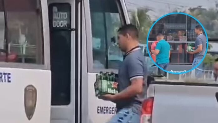 POLICÍAS CERVEZAS