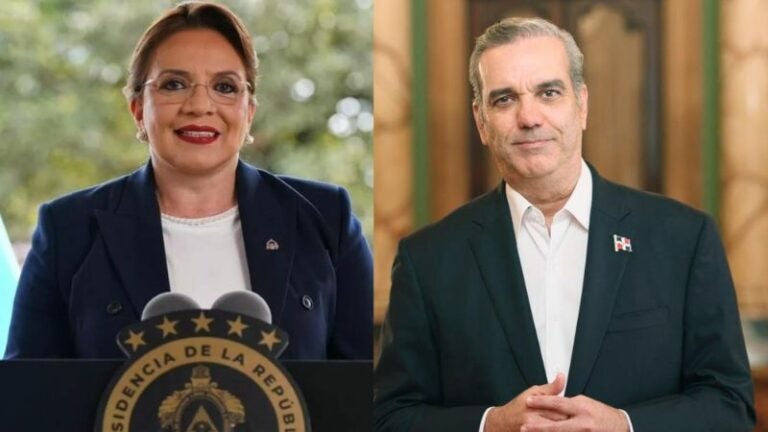 Xiomara Castro felicita a Luis Abinader tras triunfo electoral en República Dominicana