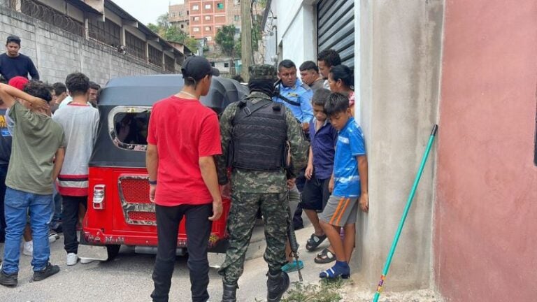 Matan a mototaxista Comayagüela