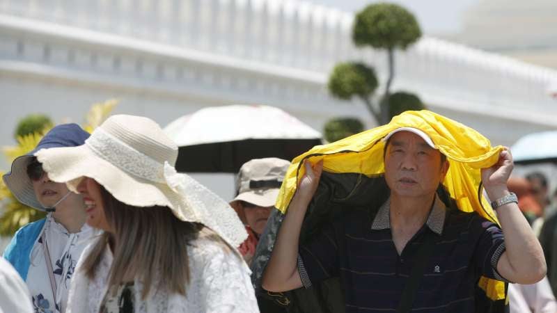 Calor extremo en Tailandia