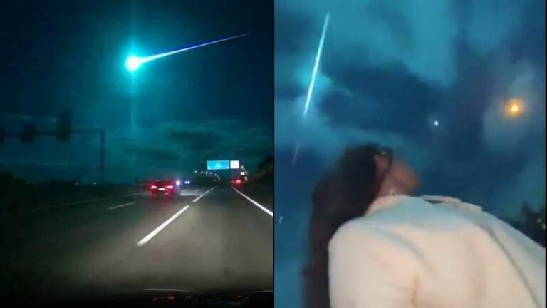 Extraño objeto ilumina el cielo de España y Portugal, ¿era un meteorito?