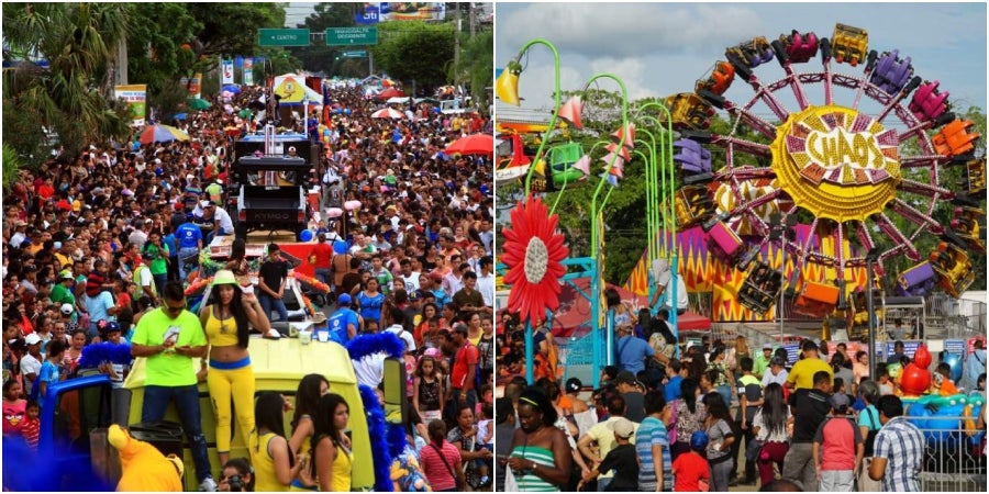 El desfile de carrozas es uno de los eventos más esperados en la Feria Juniana.