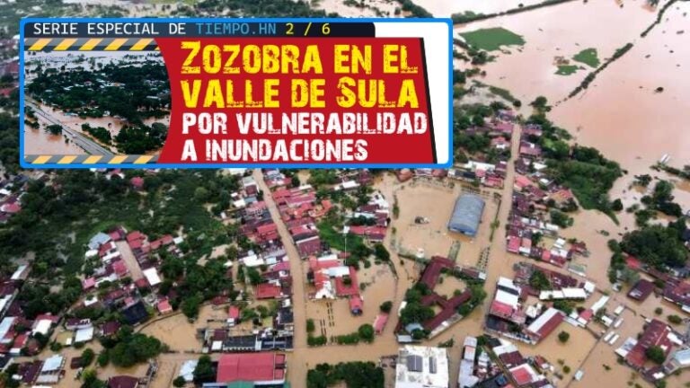 Puerto Cortés y Choloma, municipios productivos de Cortés en riesgo por inundaciones