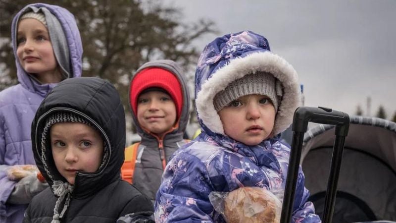Niños de Ucrania