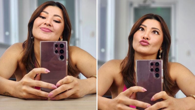 Milagro Flores a su novio