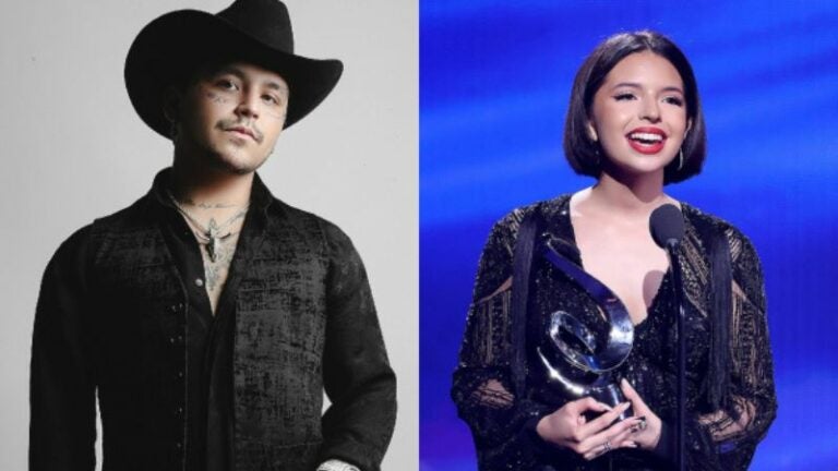 Christian Nodal anillo a Ángela Aguilar