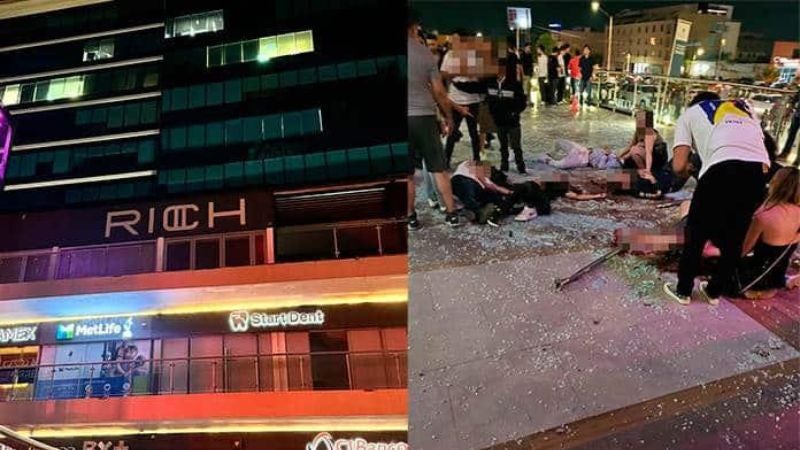 Redacción. En una fatídica noche de viernes, la discoteca Rich, ubicado en San Luis Potosí, México, fue escenario de una tragedia que dejó dos jóvenes muertos y alrededor de 15 heridos.