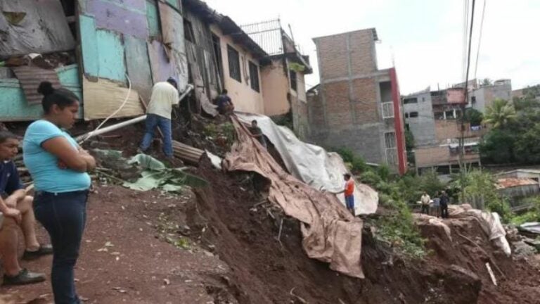 Inundaciones en Tegucigalpa