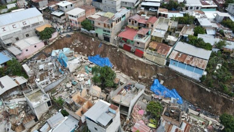 colonias en riesgo por lluvias