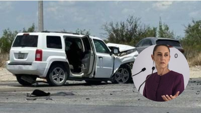 Muerta accidente comitiva presidenta México