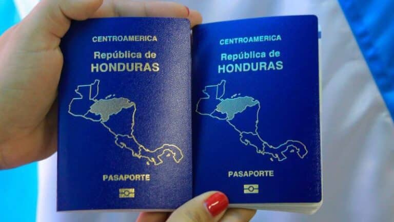 Pasaporte hondureño