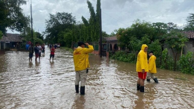 Afectados por lluvias