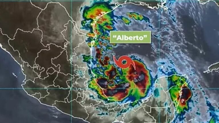 Tormenta Alberto: lluvias ya dejan tres niños muertos en México