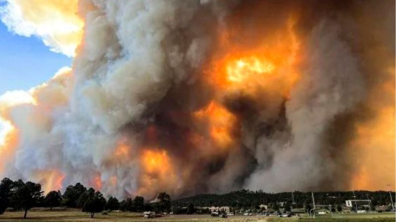 Incendios mortales en Nuevo México