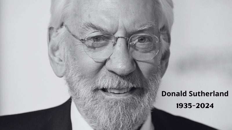 Muerte de Donald Sutherland