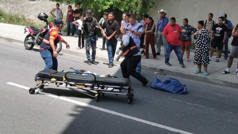 Fallece mujer tras lanzarse de un puente en el Anillo Periférico de TGU