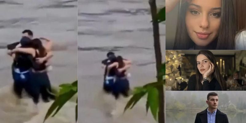 ¡Juntos hasta el final! Amigos se abrazaron antes de morir en un río